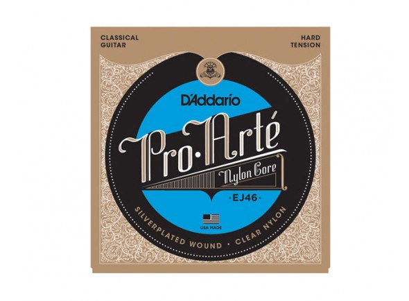 D´Addario Jogo de Cordas Nylon Guitarra Clássica EJ46 D´Addario Jogo de Cordas Nylon Guitarra Clássica EJ46
